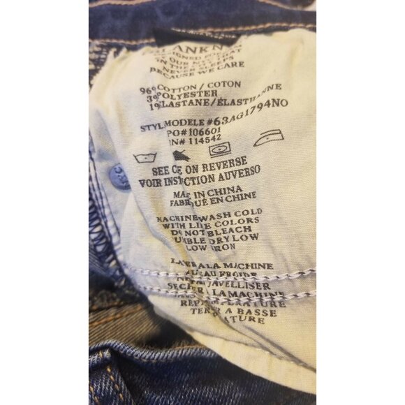 ❤️❤️Blank NYC Sz 26 Women's jean The Madison Cropped High-Rise straight leg blue - Picture 4 of 7